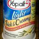 Yoplait Light Thick & Creamy Yogurt -  French Vanilla