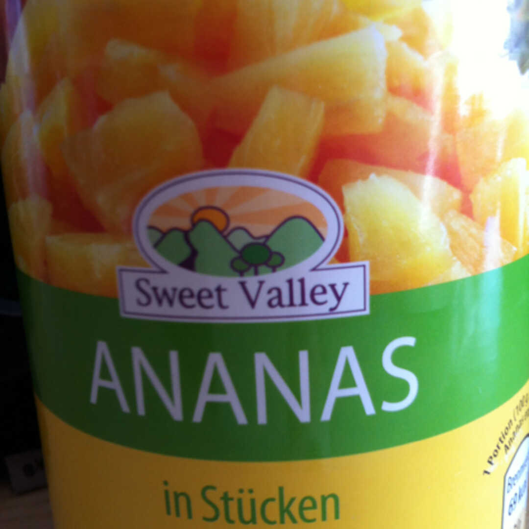 Sweet Valley Ananas in Stücken