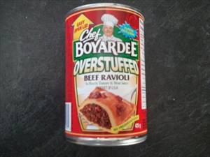 Chef Boyardee Overstuffed Beef Ravioli