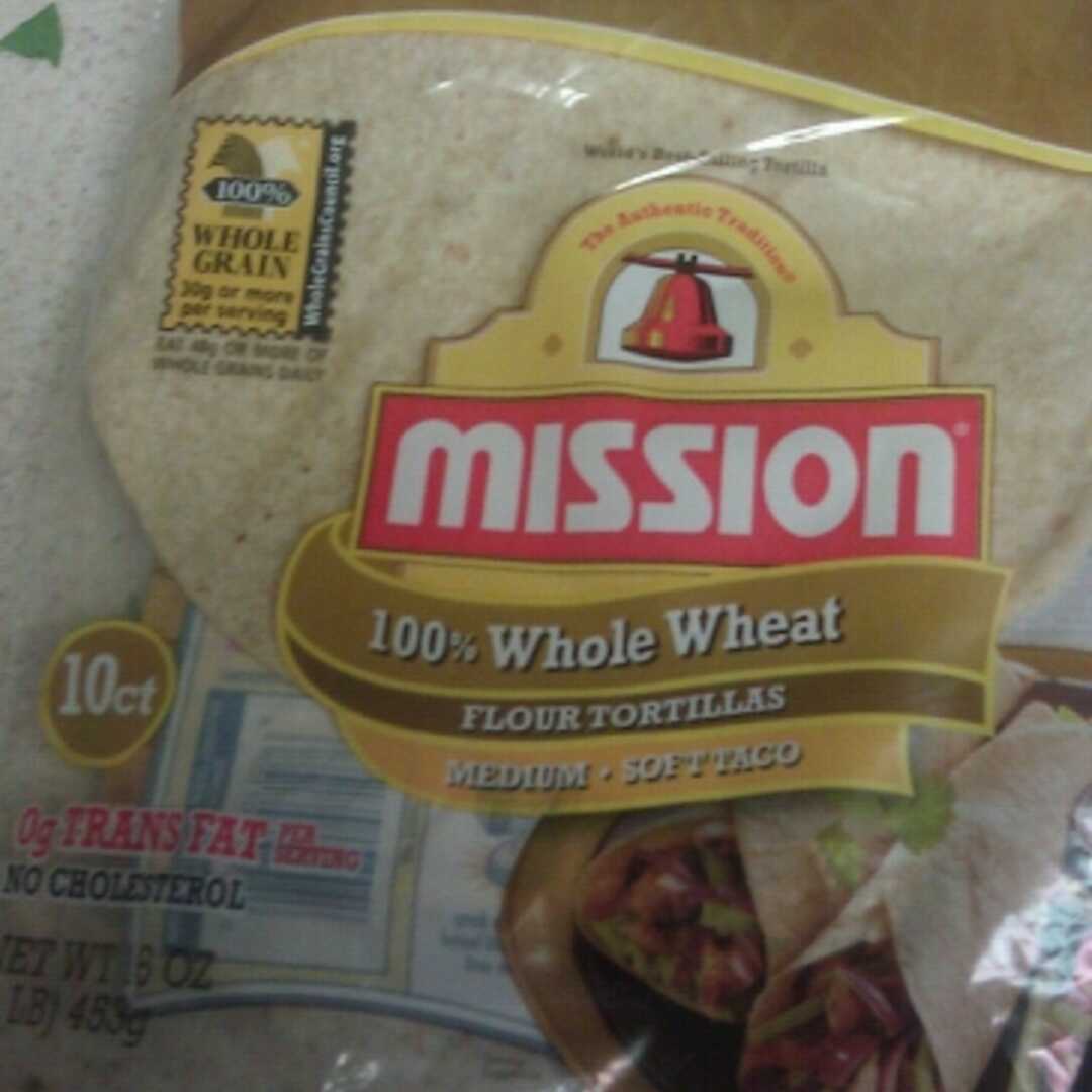 Mission Foods 98% Fat Free Whole Wheat Tortillas