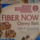 Millville Fiber Now Chewy Bars - Oats & Chocolate