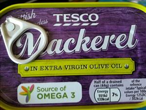 Tesco Mackerel in Extra Virgin Olive Oil