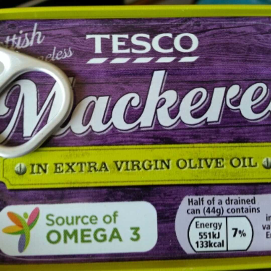Tesco Mackerel in Extra Virgin Olive Oil