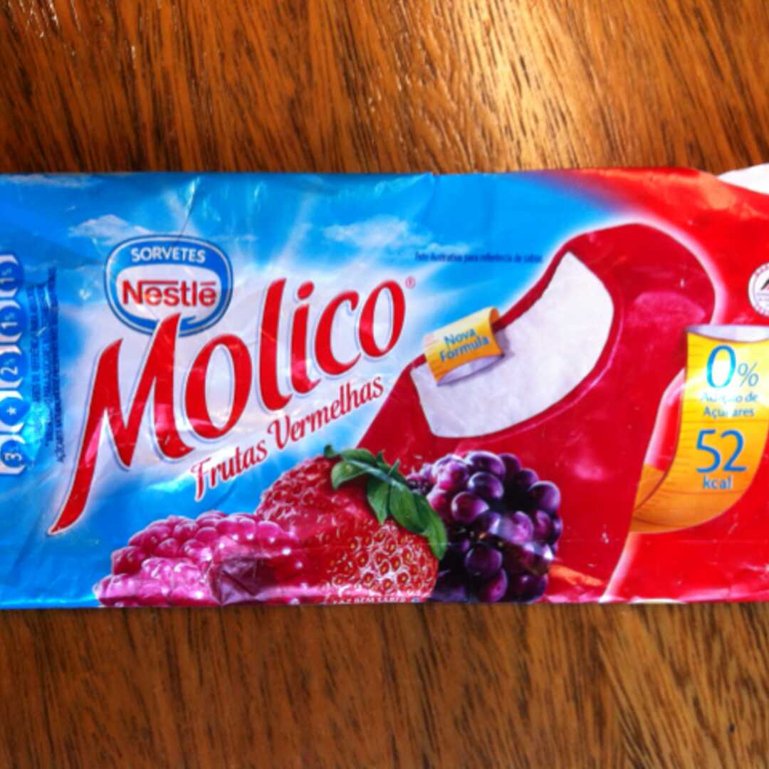 Nestlé Picolé Molico Frutas Vermelhas