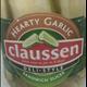 Claussen Hearty Garlic Deli Style Sandwich Slice Pickles