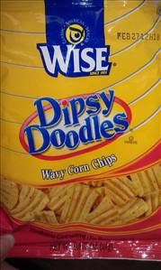 Wise Foods Dipsy Doodles Wavy Corn Chips (Bag)
