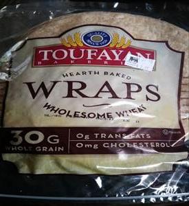 Toufayan Bakeries Wholesome Wheat Wraps