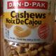 Dan D Pak Cashews (Unsalted)