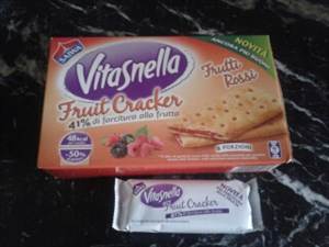 Vitasnella Fruit Cracker Frutti Rossi