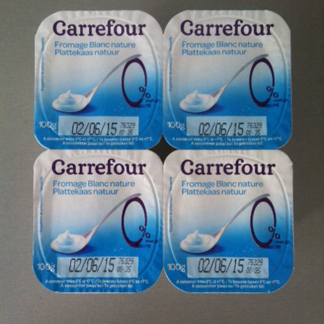 Carrefour Fromage Blanc 0%