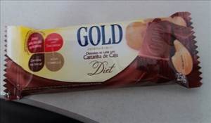 Gold Chocolate Ao Leite com Castanha de Caju