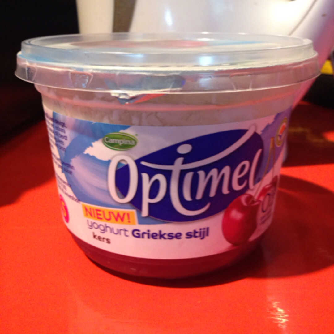Optimel Yoghurt Griekse Stijl Kers