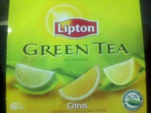 Lipton Green Citrus Tea Bags