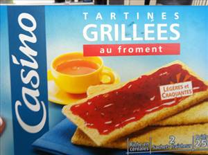 Casino Tartines Grillées au Froment