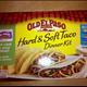 Old El Paso Hard & Soft Shell Taco Dinner Kit prepared with Beef