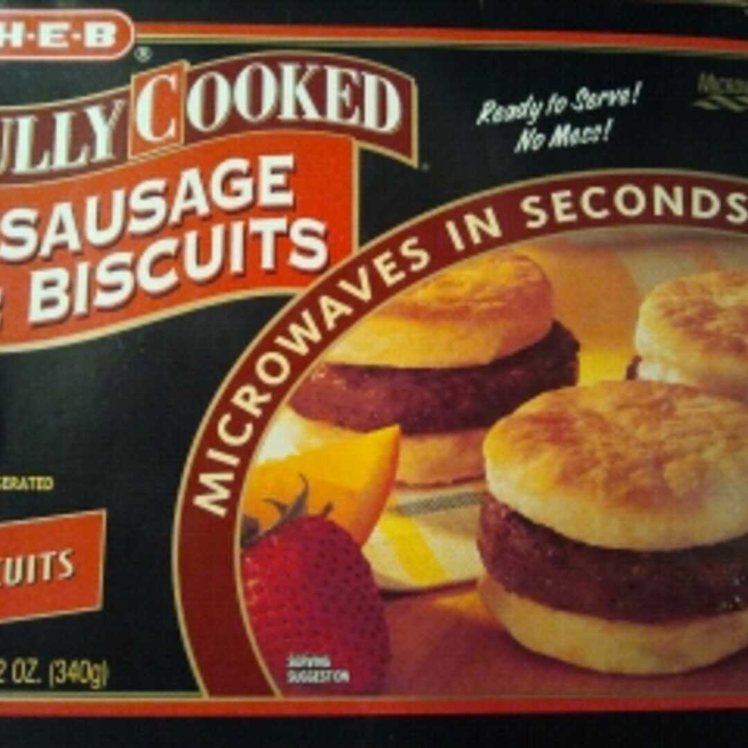 HEB Fully Cooked Sausage & Biscuits