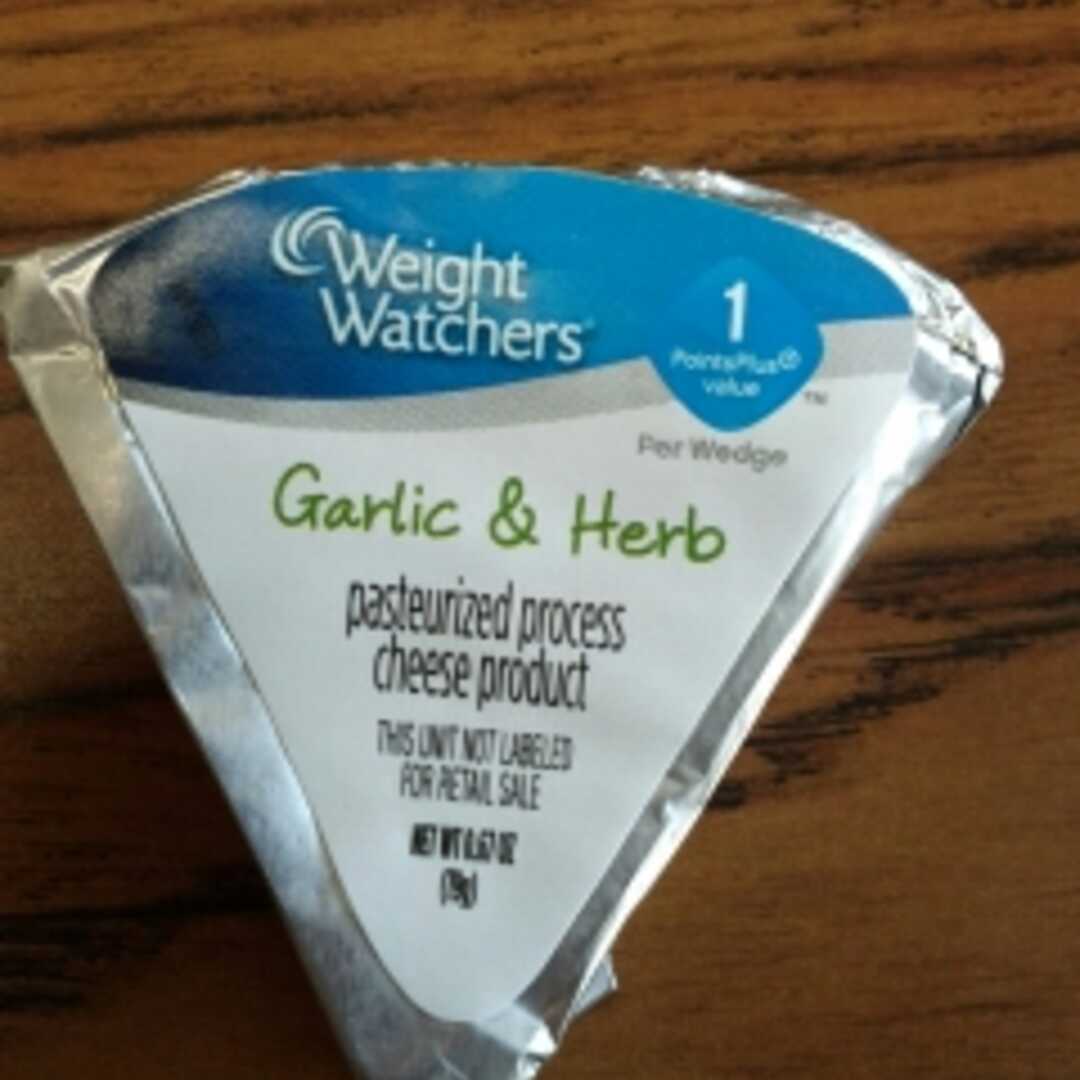 Weight Watchers Garlic & Herb Cheese Wedge