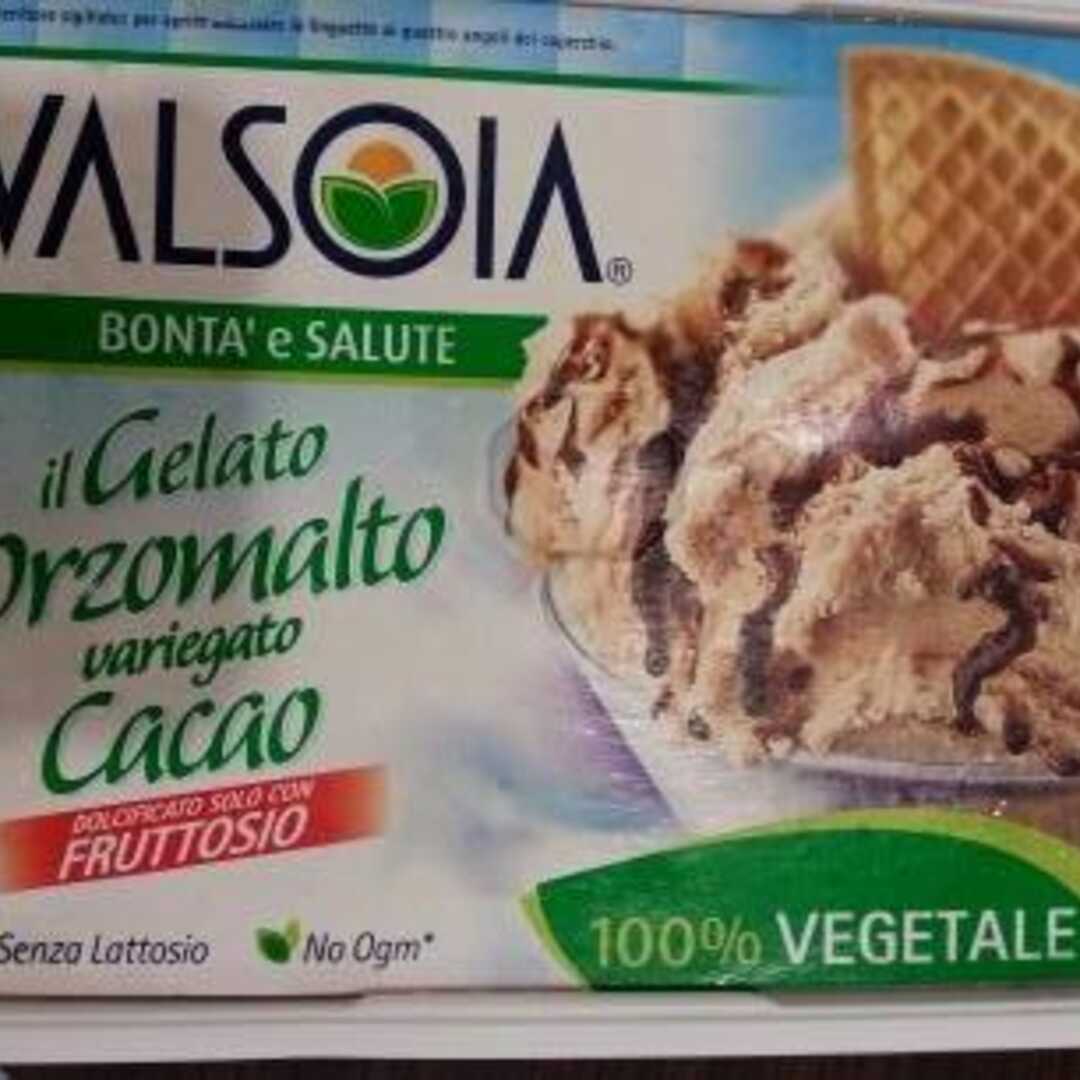 Valsoia Gelato Orzomalto Variegato Cacao