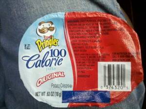 Pringles Reduced Fat Original Potato Crisps 100 Calorie Pack