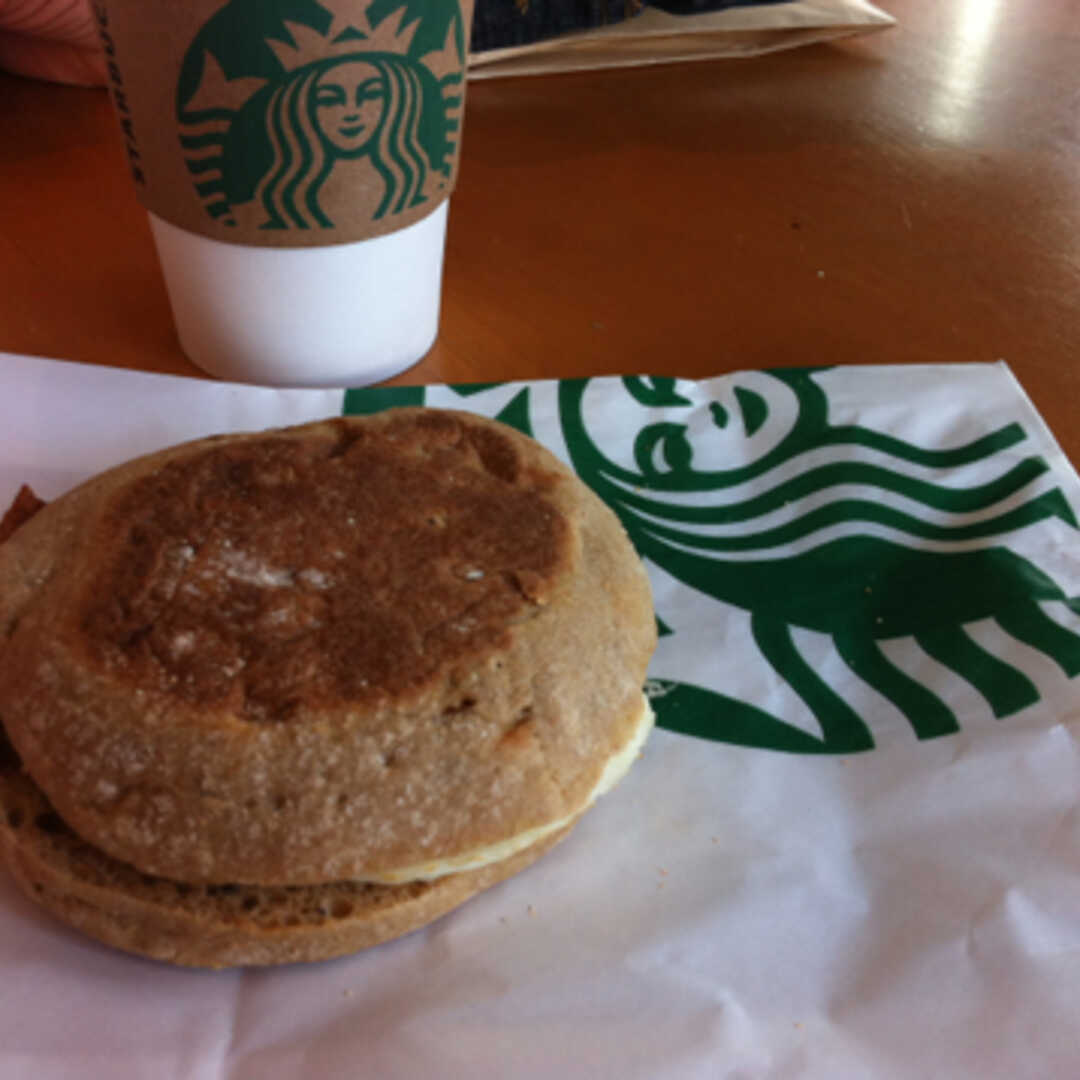 Starbucks Reduced-Fat Turkey Bacon with Egg Whites on English Muffin