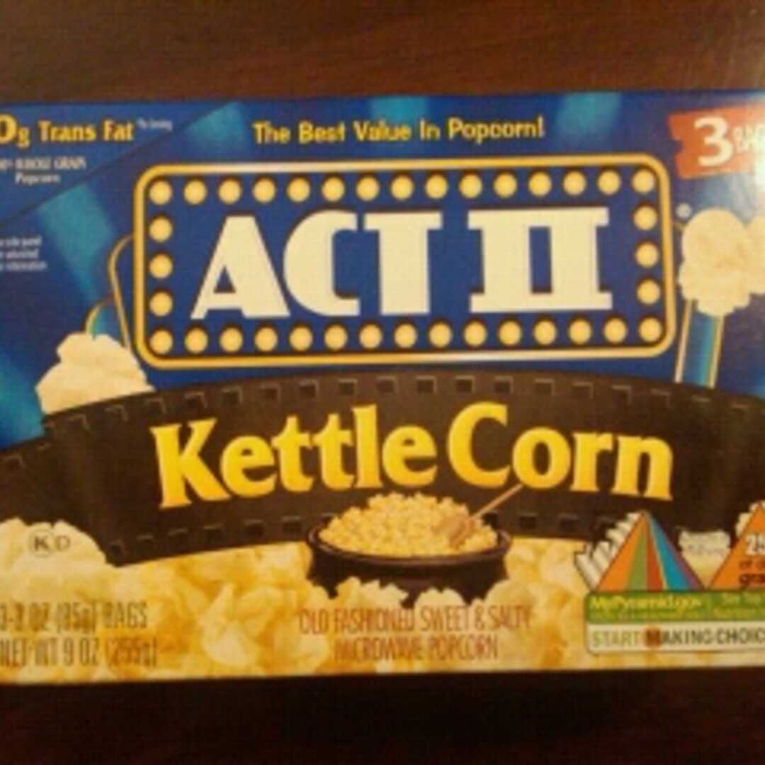 Act II Buttery Kettle Corn Popcorn
