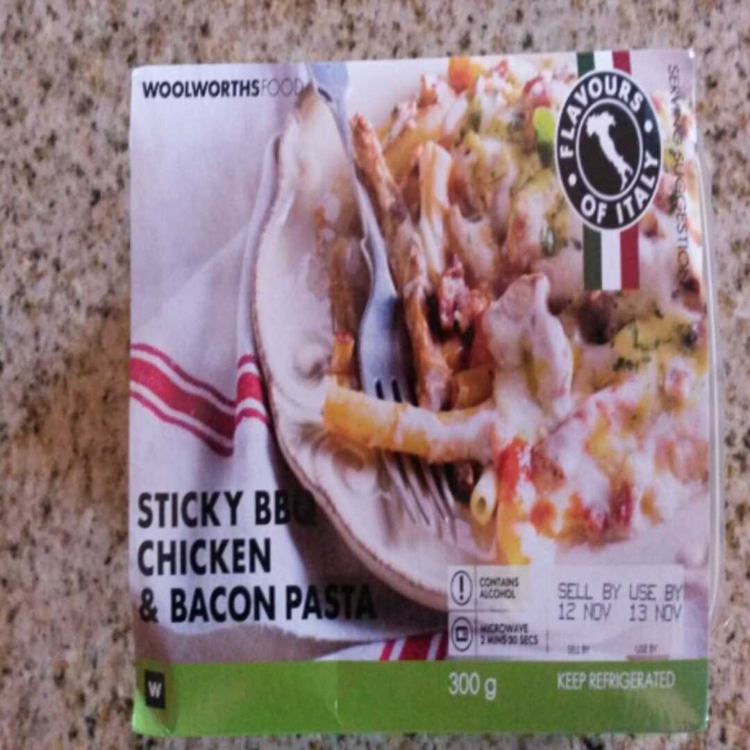 Woolworths Sticky BBQ Chicken & Bacon Pasta