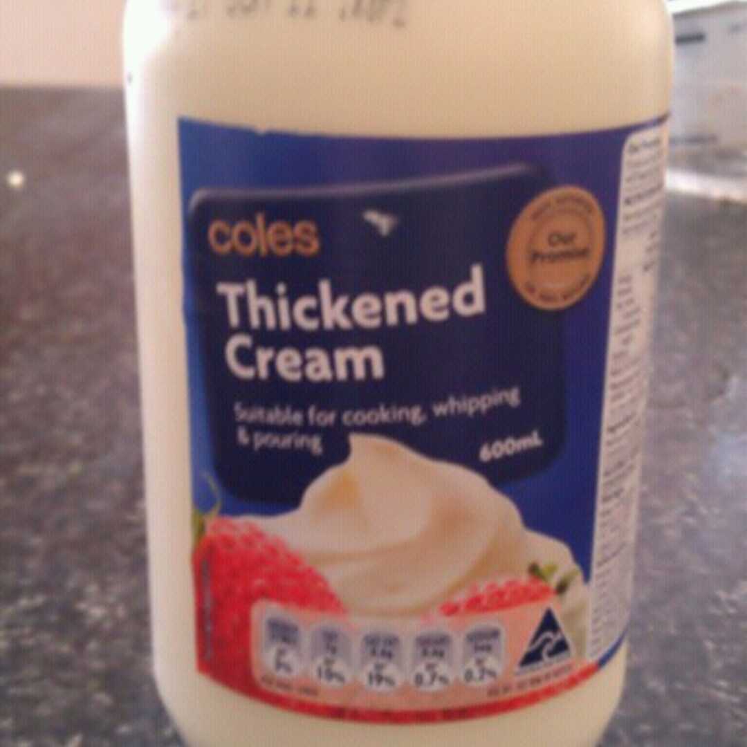 Coles Thick Cream