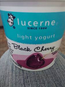 Lucerne Light Yogurt - Black Cherry
