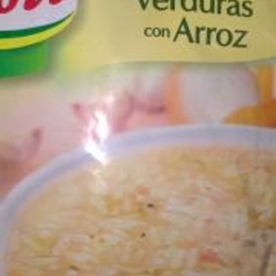 Knorr Sopa Tipo Casera Verduras con Arroz
