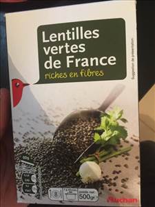 Auchan Lentilles Vertes de France