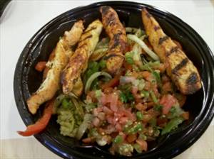 Baja Fresh Mexican Grill Skinny Chicken Bowl
