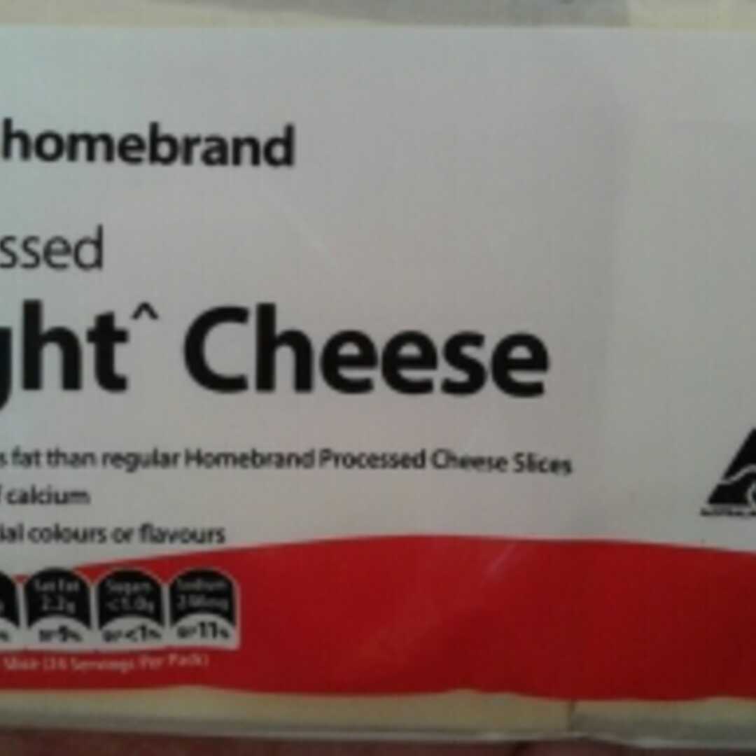 Woolworths Processed Light Cheese Slices