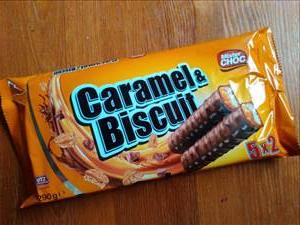 Mister Choc Caramel & Biscuit