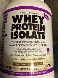 Bluebonnet  Whey Protein Isolate - French Vanilla