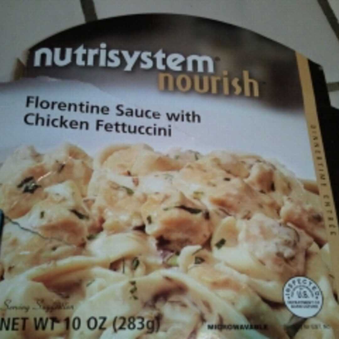 NutriSystem Florentine Sauce with Chicken Fettuccini