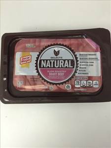 Oscar Mayer Selects Natural Slow Roasted Roast Beef
