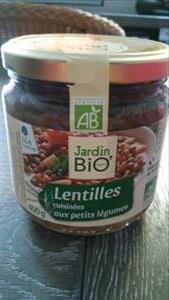 Jardin Bio Lentilles Cuisinées aux Petits Légumes