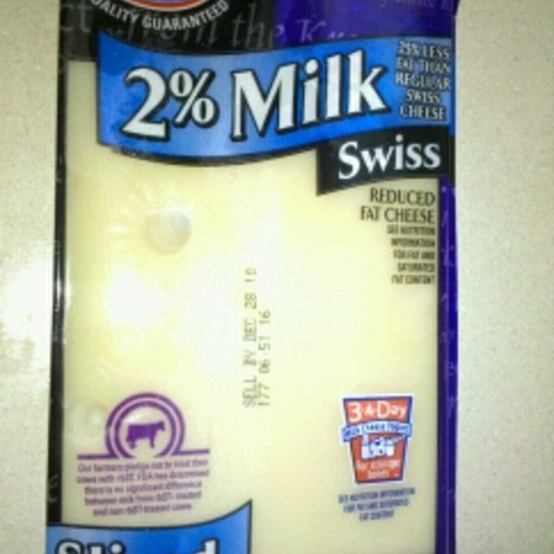 Kroger Reduced Fat Swiss Cheese
