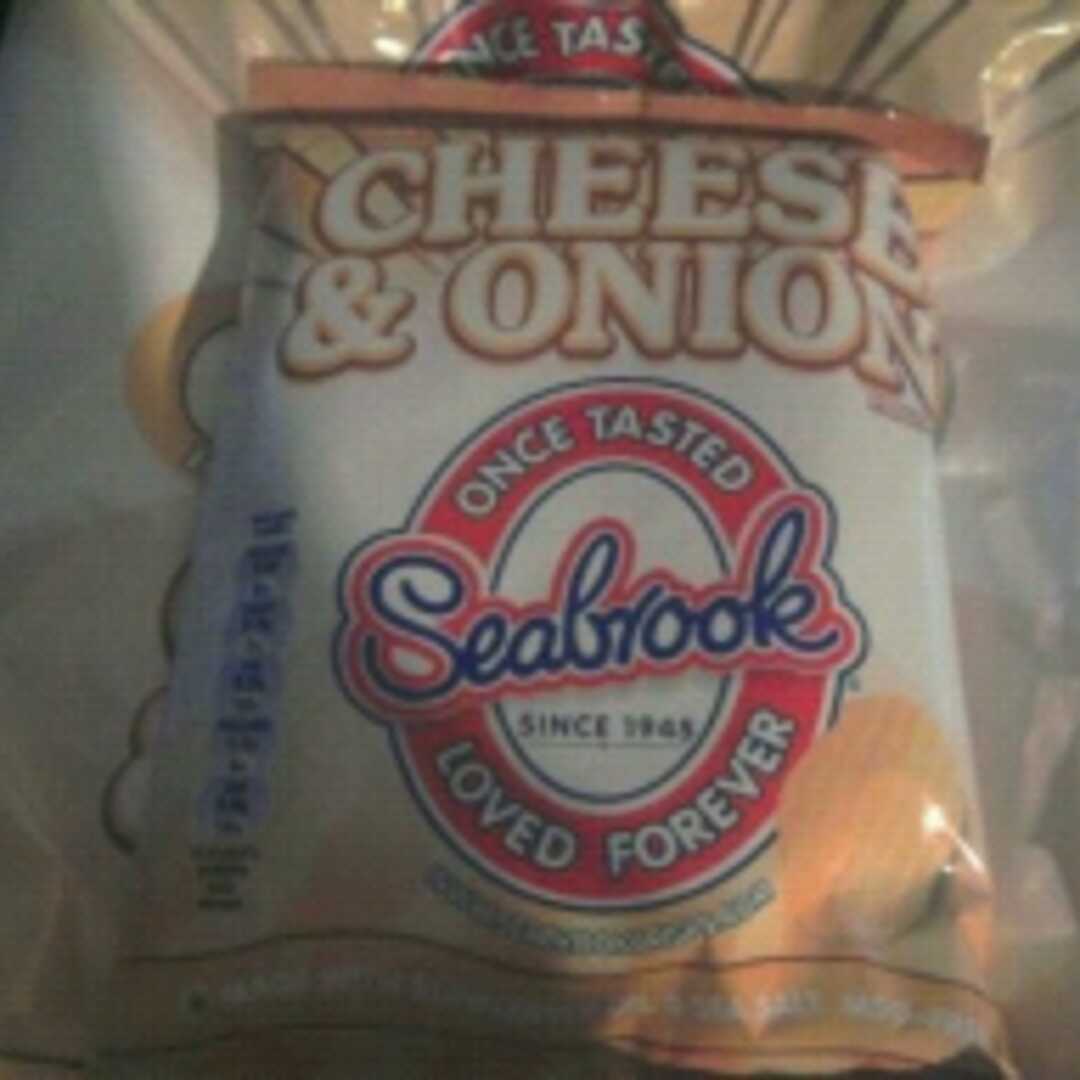 Seabrook Cheese & Onion Crisps (31.5g)