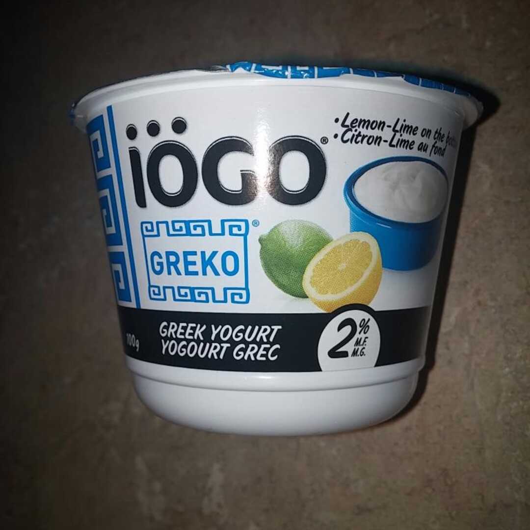 Iogo Lemon-Lime Greek Yogurt 2%