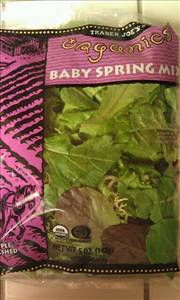 Trader Joe's Organic Baby Spring Mix