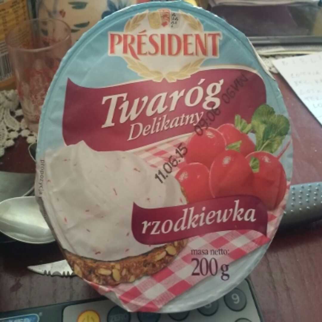 President Twaróg Delikatny Rzodkiewka