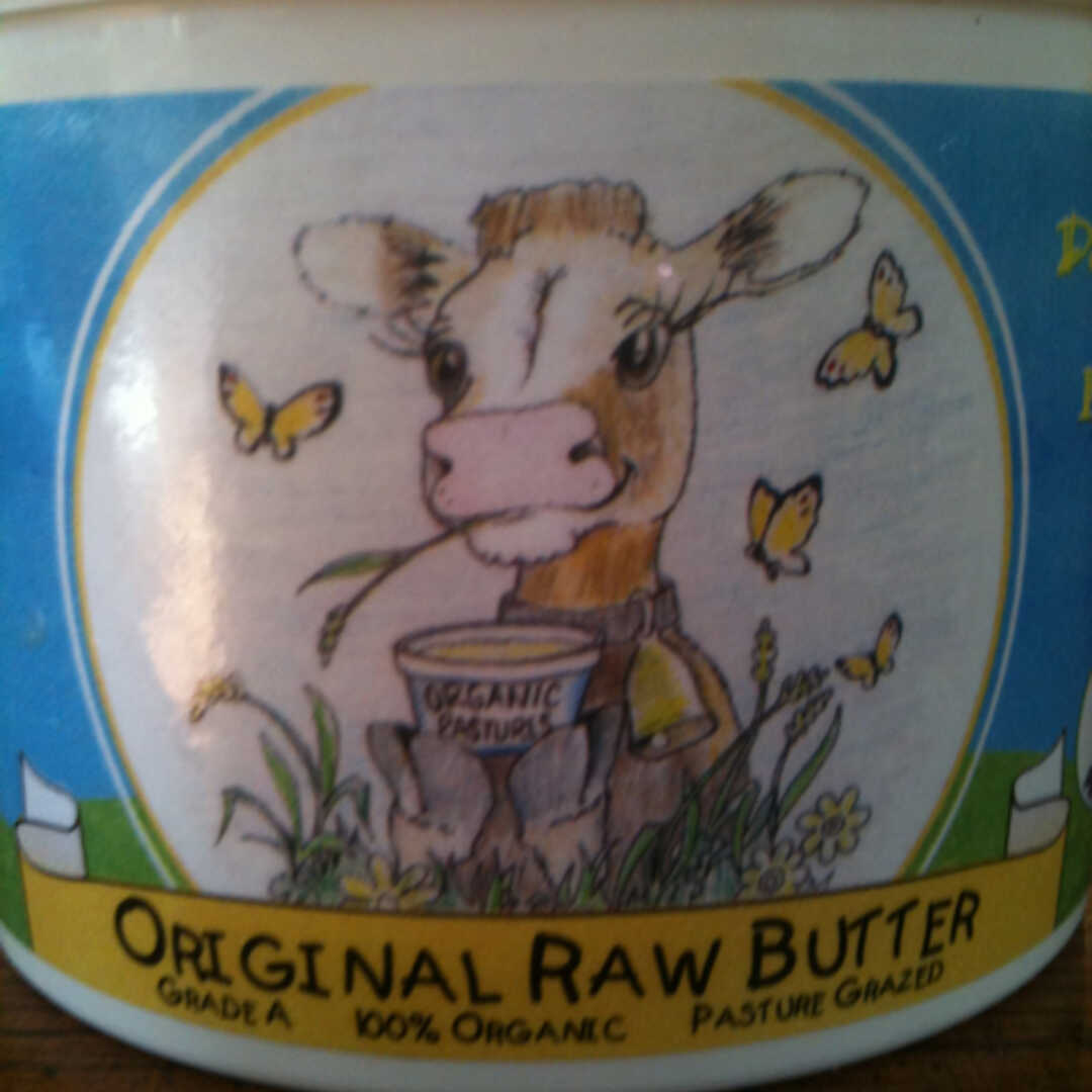 Organic Pastures Raw Butter