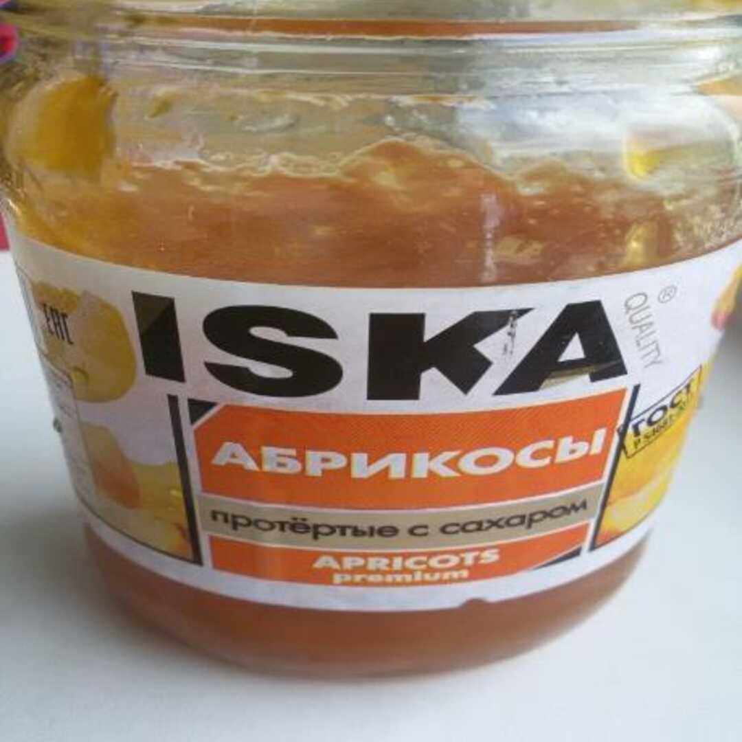 ISKA Абрикосы Протертые с Сахаром Калории и Пищевая Ценность