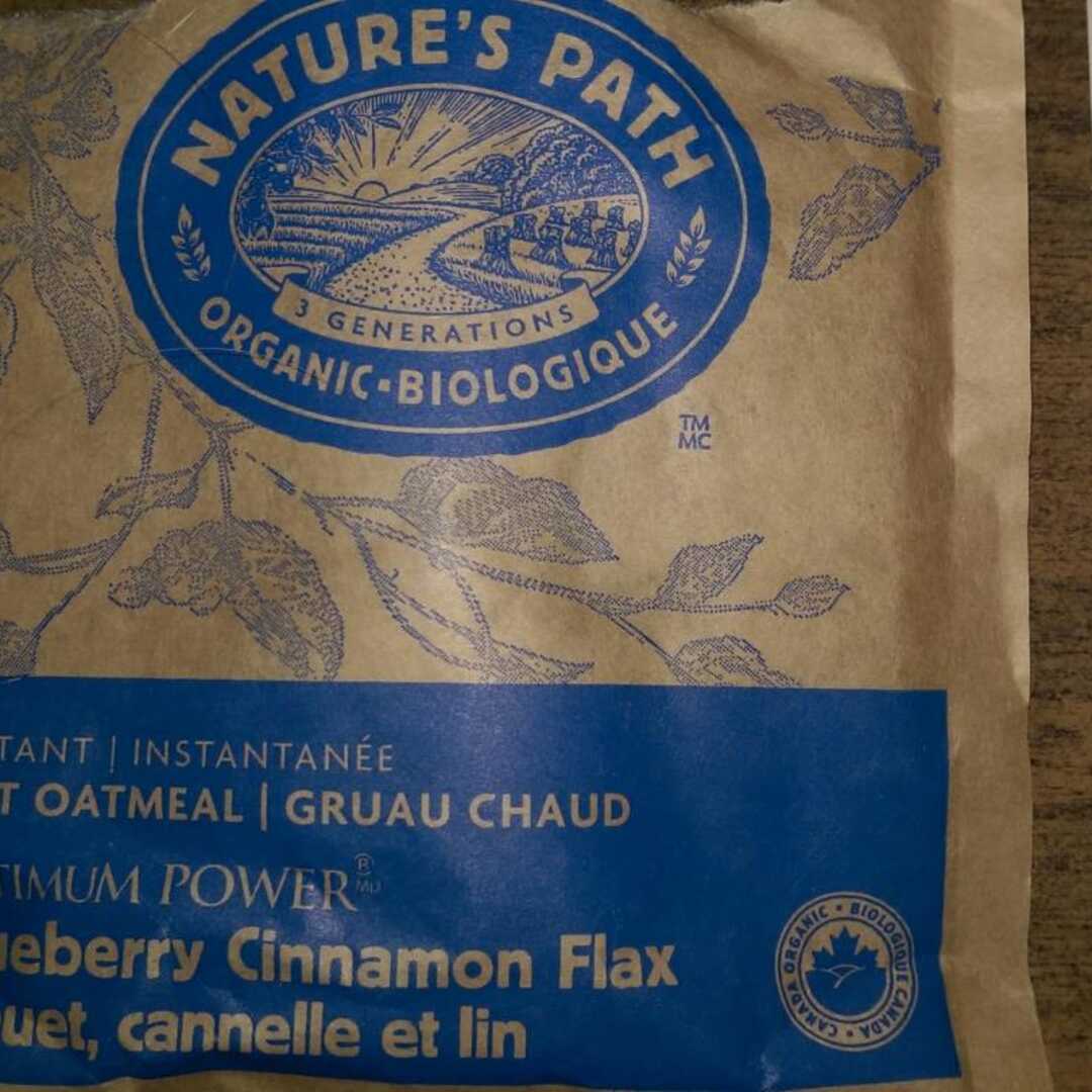 Nature's Path Blueberry Cinnamon Flax Oatmeal