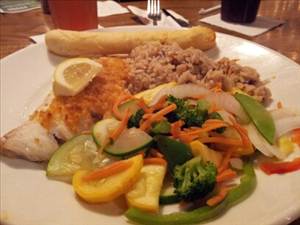 Uno Chicago Grill Baked Haddock