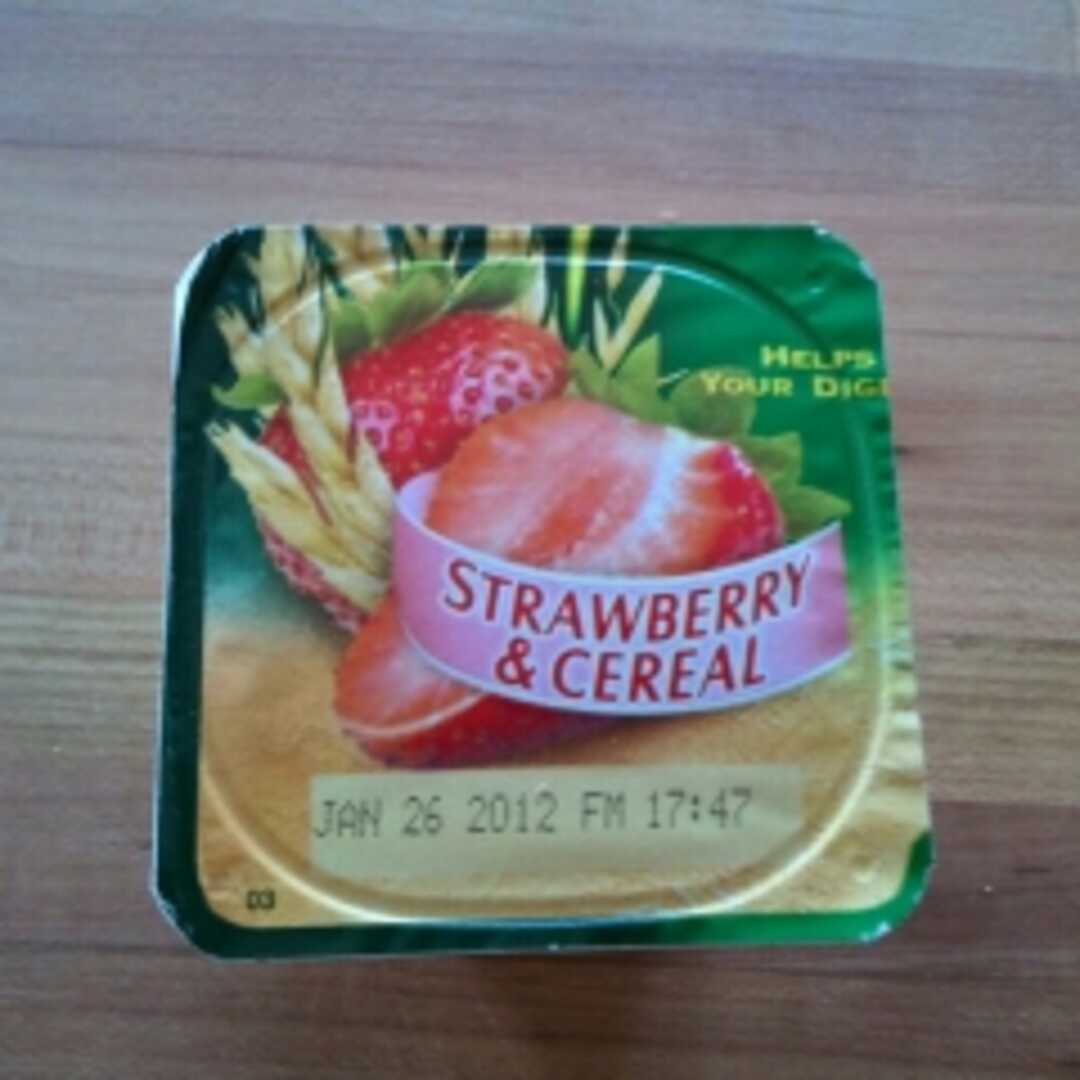 Dannon Activia Fiber Yogurt - Strawberry & Cereal