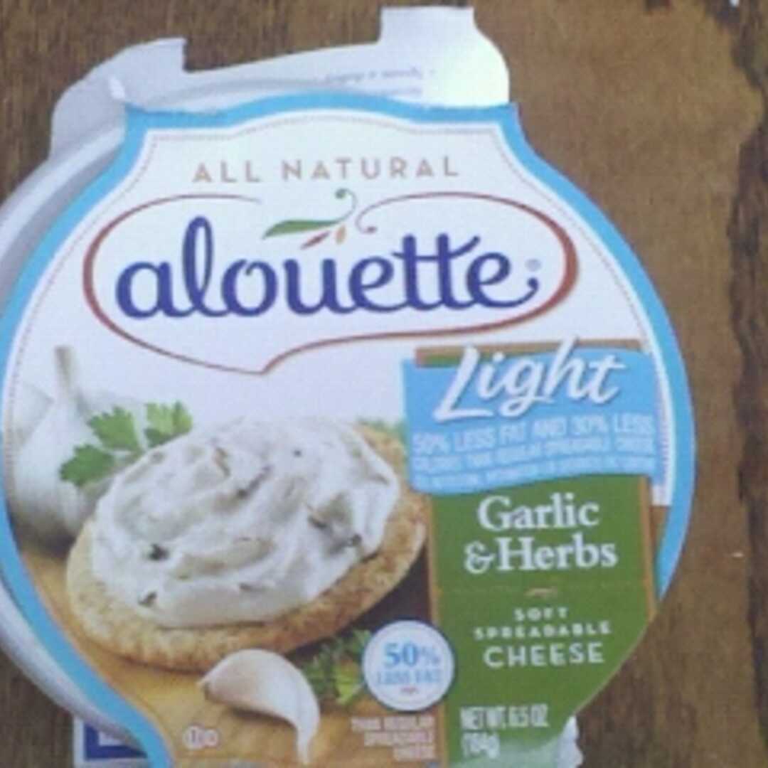 Alouette Spreadable Cheese - Light Garlic & Herbs