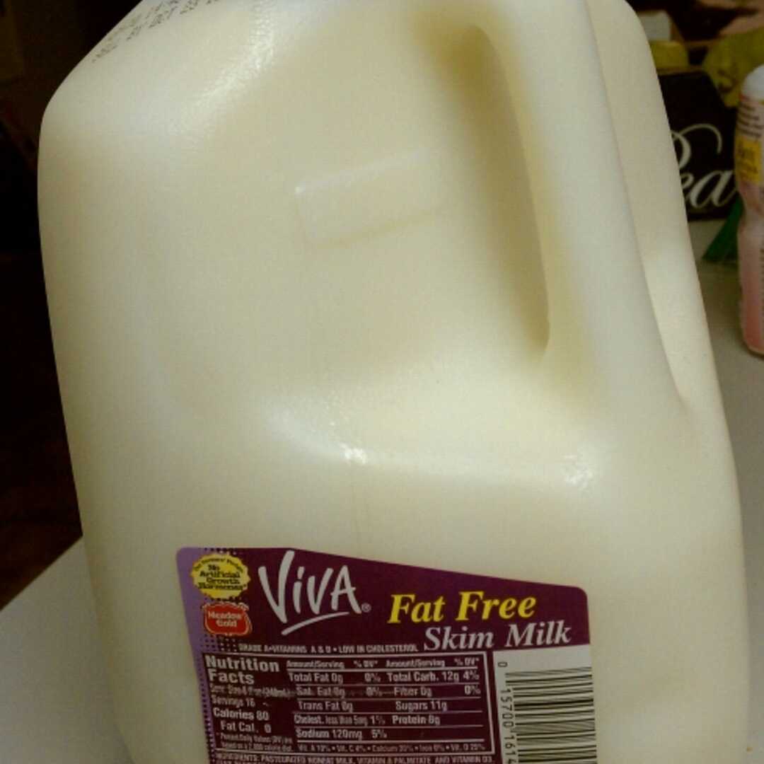 Meadow Gold Viva Fat Free Skim Milk