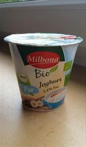 Milbona Bio Joghurt 3,8% Fett